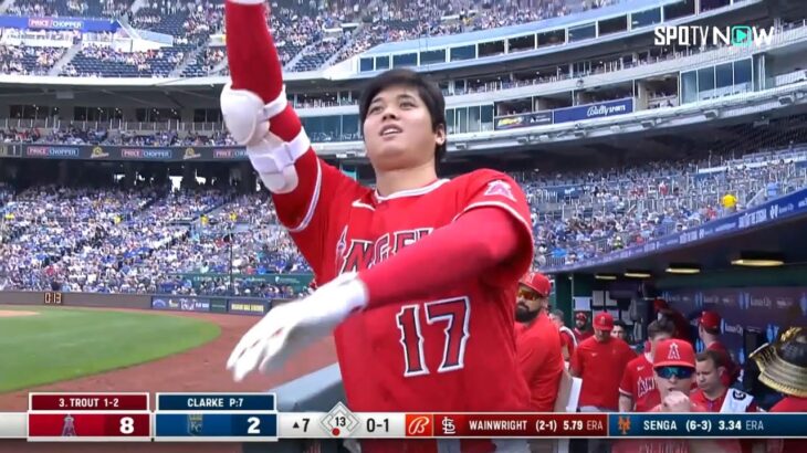 【速報】#大谷翔平 今季 第23号 & 通算150号 HR! エンゼルス vs ロイヤルズ 6.18