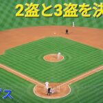 瞬足飛ばして2盗、3盗を決める大谷翔平選手-今季９個目の盗塁で2桁に王手