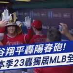 大谷翔平轟陽春砲! 本季23轟獨居MLB全壘打王｜TVBS新聞 @TVBSNEWS01