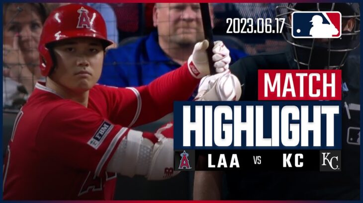 【大谷が二塁打含む３出塁!!エンゼルス40勝到達】6.17 エンゼルスVSロイヤルズ 日本語ハイライト #MLB