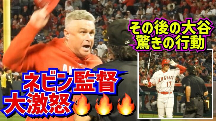 大激怒‼️大谷の判定巡ってネビン監督が退場 その後大谷が驚きの行動🫢 【現地映像】6/10vsマリナーズShoheiOhtani Angels