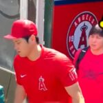 大谷がグランドに入ろうとした次の瞬間・・ある発見にMLBファンも大興奮！「一体どういう事？」【大谷翔平】