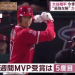 大谷翔平 今季初 「週間MVP」“最強左腕” カーショーと対決。大谷の“強烈”ファウルボールが… 「気をつけろ! 一平」 まさに危機一髪│2023年06月21日