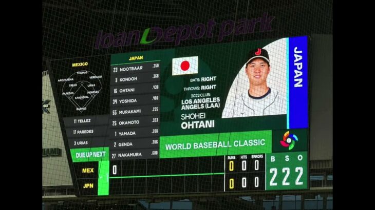 【WBC準決勝】アメリカ観戦記録 感動の逆転サヨナラ勝ち 日本対キューバ