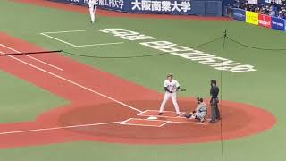 WBC 日本代表vs阪神タイガース 大谷翔平 第一打席