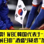 激震！ WBC韓国代表チームに日本戦前日の“酒盛り疑惑”が急浮上【野球の反応集】【なんJ】【5ch】