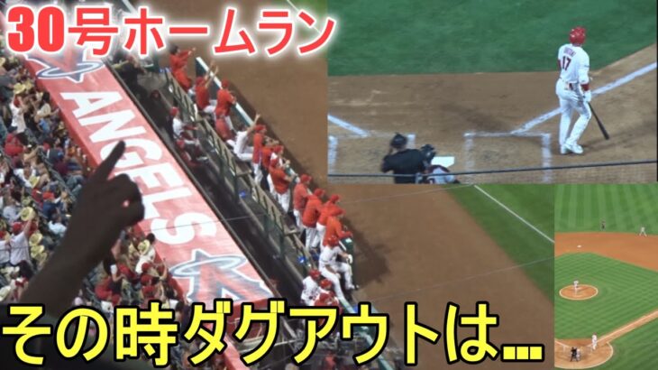 ㊗️30号ホームラン＆その時ダグアウトは…～大谷カメラ～【大谷翔平選手】Shohei Ohtani 30th HR vs D Bucks 2023