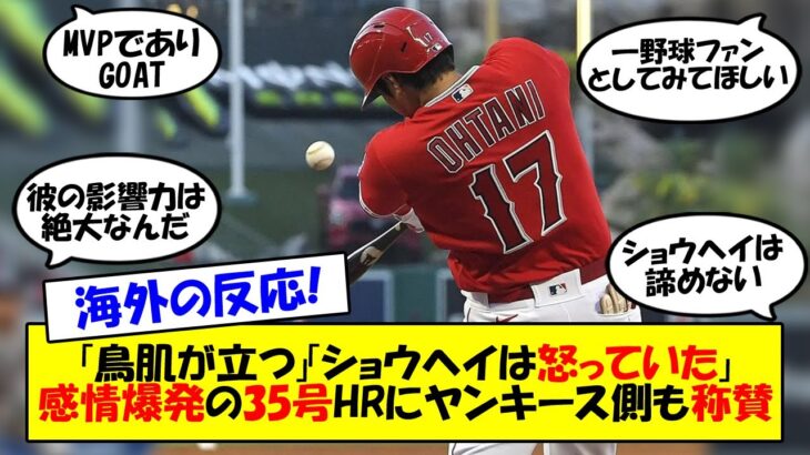 【海外の反応】「オオタニは全てを捧げている」大谷、起死回生の35号同点HR、そしてサヨナラ勝ちと大きな勝利を収めたエンゼルス！トレードにも大きく影響する7月を今後をゆっくり解説