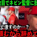 大谷翔平4敗目で指揮官ネビン監督に米ファン大激怒！「ネビンは何もしてない」【海外の反応/MLB】