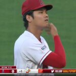 【大谷翔平 先発】ピンチを三振に抑える 7.15