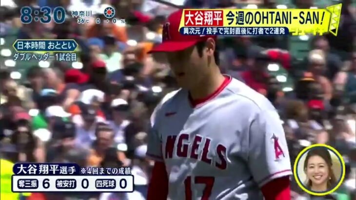 7月30日プロ野球ニュース『今日のプロ野球ハイライト⚾️』大谷翔平 今週のOHTANI-SAN!。異次元!投手で完封直後に打者で2連発