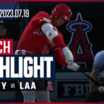 【大谷7試合連続安打!!】7.19ヤンキースVSエンゼルス 日本語ハイライト #MLB