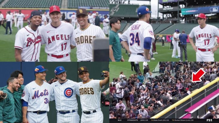 MLBオールスターゲーム2023 まとめ①！！！※レッドカーペットのシーンは去年です汗【大谷翔平・千賀滉大】