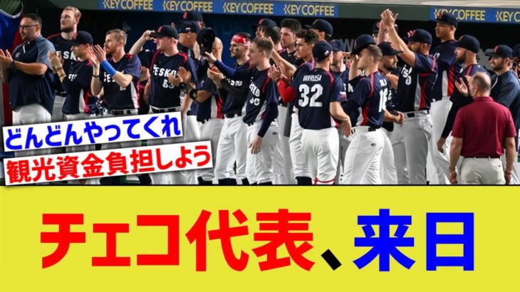 WBCチェコ代表、来日www【なんJ なんG野球反応】【2ch 5ch】