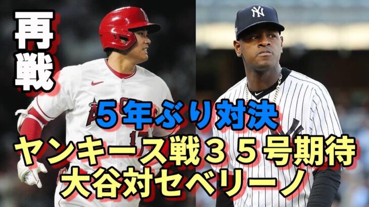 大谷翔平 ヤンキース セベリーノから５年ぶり ３５号本塁打なるか？アストロズ、ベイカー監督、マルドナード試合後会見！「年々進化！メジャー最高の選手になったね！」、「大谷ファンの少女の祈り」