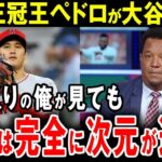 【大谷翔平】「正直言って狂ってる」大谷の異次元な活躍に大投手・ペドロ・マルティネスも驚愕【海外の反応】