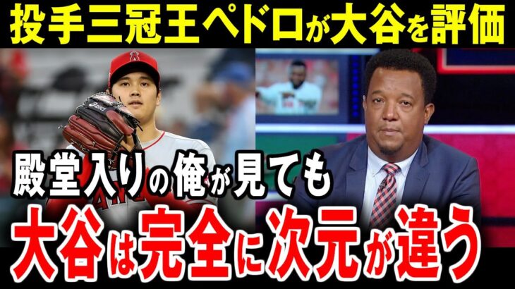 【大谷翔平】「正直言って狂ってる」大谷の異次元な活躍に大投手・ペドロ・マルティネスも驚愕【海外の反応】