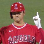 【大谷翔平 二塁打!】 打ち返した185キロ弾丸ライナー！ 8.26