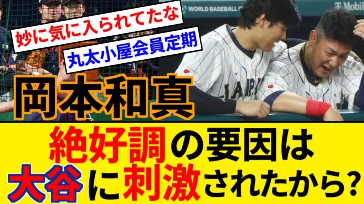 巨人 岡本和真 ホームラン量産の要因は 大谷翔平に影響され大谷を目指しモチベーションを上げていたから？。【5chまとめ】【なんJまとめ】