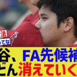 大谷、FA先候補がどんどん絞られるwww【なんJ なんG野球反応】【2ch 5ch】