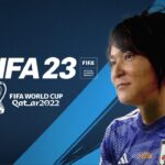 FIFA23 W杯日本代表、笑顔、、そして笑顔の優勝放送