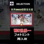 大谷翔平選手/WBC日本代表優勝記念フォトミント入荷中！