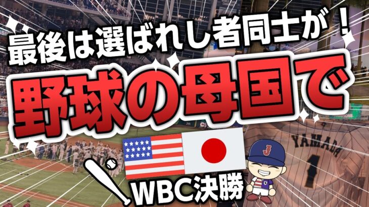 野球の母国で胸を突き合わせ〜WBC決勝生観戦記