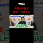 今回のWBC大会は本当の世界一が決まる #野球 #mlb #大谷翔平 #プロ野球 #wbc #wbc2023 #侍ジャパン #ダルビッシュ有 #日本代表 #パリーグ #イチロー #メジャーリーガー