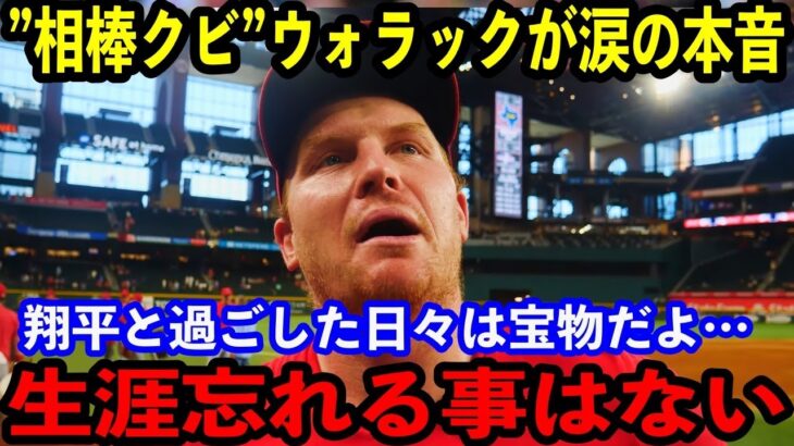 【大谷翔平】戦力外の元女房役ウォラックが語った”大谷との日々” が感動…「本当に楽しかったし感謝してる」【海外の反応】