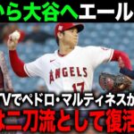 【海外の反応】涙が溢れる！全米から大谷へのメッセージが届く！メッツ・千賀も大谷への熱い思いを語る！ペドロマルティネスが大谷二刀流復活への可能性に言及する