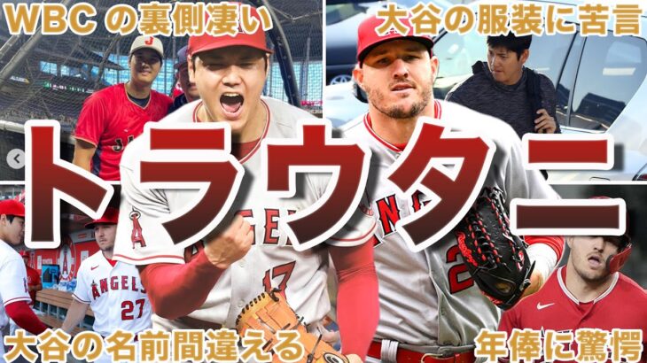 【史上最強コンビ】大谷翔平とトラウトの面白エピソード