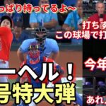 大谷翔平４２号ノーヘル！豪快弾に敵地ダラスモーニング紙「え！センターフライじゃないの😢😢😢この球場で通算打率０.４５０って？どんだけ打つの？うちに来てくれないかな～、やっぱり持ってるよ！」