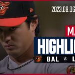 【藤浪パーフェクトピッチング！】9.6 オリオールズVSエンゼルス 日本語ハイライト #MLB