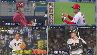 9月12日 プロ野球ニュース 大谷翔平〝打者〟も今季終了か　ネビン監督「彼はプレーしたがっている」と語るも…【阪神】9連勝勝利を呼び込む “走塁”,…プロ野球ハイライト !