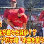 大谷翔平、FA移籍先が続々と減少！？　米メディアが示唆「お金を使うなら…」