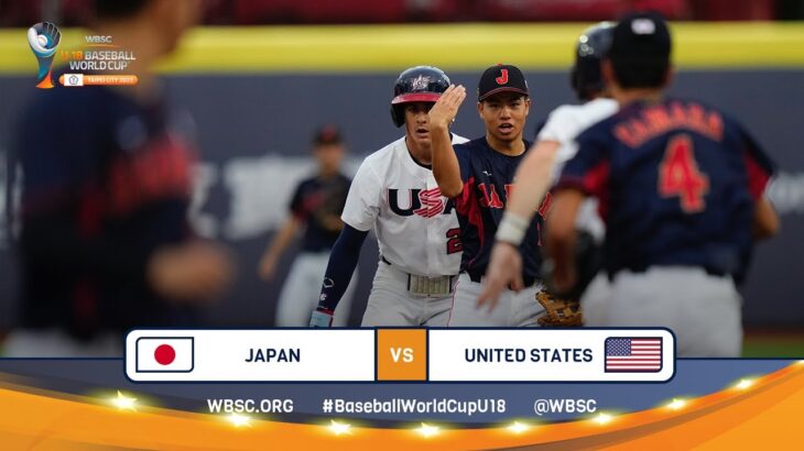 HIGHLIGHTS – Game 18 – Japan vs. USA – WBSC U-18 Baseball World Cup