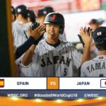 HIGHLIGHTS – Game 6 – Spain vs. Japan – WBSC U-18 Baseball World Cup