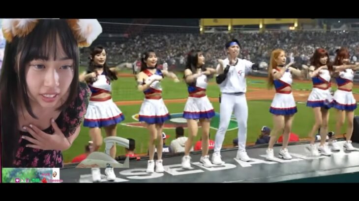 日本妹:林襄呢 一起跳經典賽  JAPAN x TAIWAN CHEER LEADER,baseball,mizuki,WBC