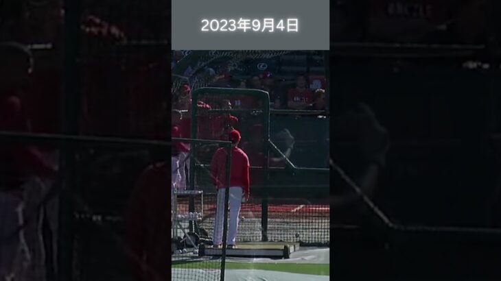 大谷翔平選手、バッティング練習中腰の痛みにうずくまる…..