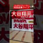 【ライジンパーク】大谷翔平岩手県奥州市、花巻市巡業ライブ10月14日ライブ配信 #live #shorts