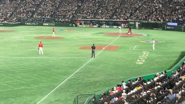 2023.3.9 東京ドーム　WBC初戦　日本vs中国　大谷翔平