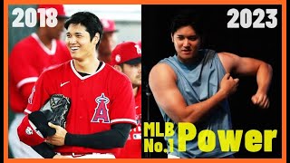 渡米６年！大谷翔平が遂にパワーでメジャーNo.1となる【2023ホームラン飛距離＆打球速度ランキング＆超特大ホームラン集TOP5】