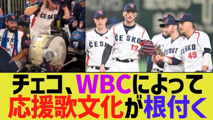 チェコ、WBCで日本のプロ野球応援歌が大流行してしまうwwww【なんJ なんG野球反応】【2ch 5ch】