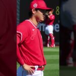 大谷選手まで数m… バランス良すぎカッコ良すぎる大谷さん #shorts #short #大谷翔平 #shoheiohtani #エンゼルス #angels #現地映像