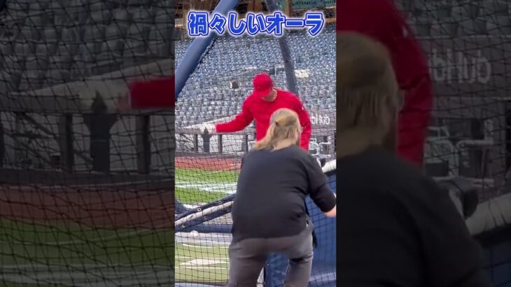 練習風景がかっこ良すぎる大谷翔平　#shorts #ohtani  #大谷翔平