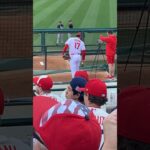 大谷翔平を近くで見たいならブルペンがオススメ。近っ！