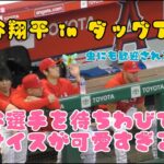 大谷翔平インダグアウト大谷選手を待ちわびていたサイスが可愛すぎる！#エンゼルス #大谷翔平現地映像 #野球