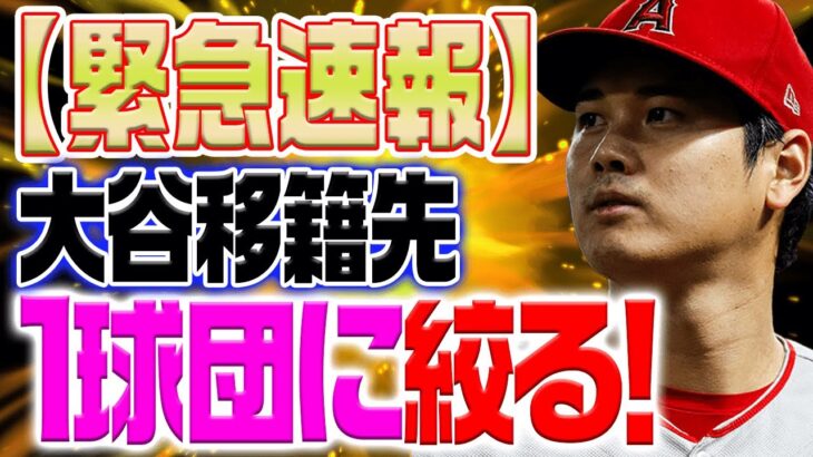 大谷の契約交渉完了！たった1チームだけが条件を満たした驚愕の結末とは？【海外の反応/野球/MLB】