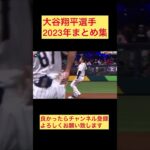 大谷翔平選手2023年まとめ集 #shorts #shoheiohtani #グローブ寄付