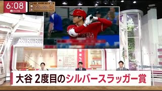 【ＭＬＢ】大谷翔平・打撃のベストナイン・２年ぶり・シルバースラッガー賞。メジャーリーグ・エンゼルスの大谷翔平選手が、打撃のベストナインといわれるシルバースラッガー賞を受賞。 | 2023年11月10日